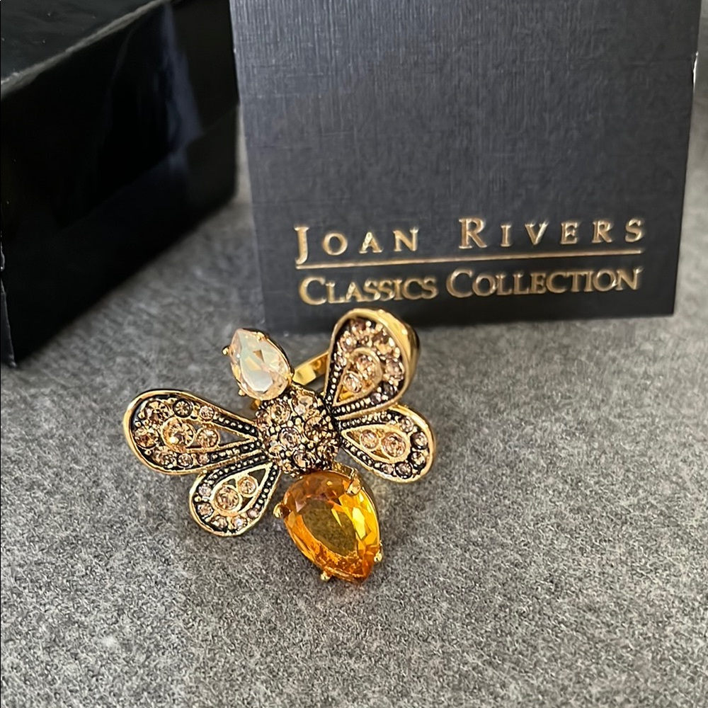 Joan River Bee Ring-NIB-10
